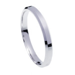 Wedding ring classic white gold 3mm